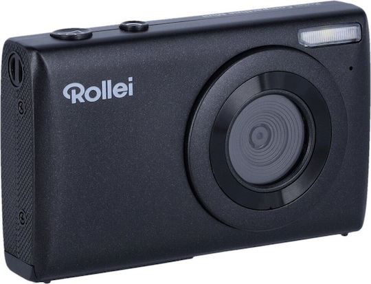 Rollei Compactline Mini Compact Φωτογραφική Μηχανή 64MP 4K UHD Μαύρη