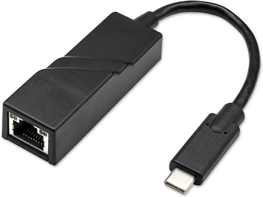 Qoltec 50378 Adaptor Rețea USB-C cu Conexiune Cablată Ethernet