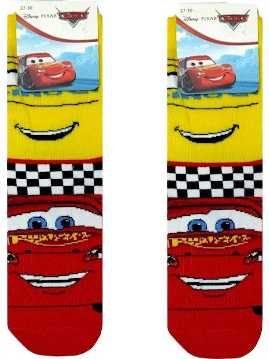 Disney Kids' Socks Mcqueen Colorful 3 Pairs Disney Kids' Socks Mcqueen Colorful 3 Pairs