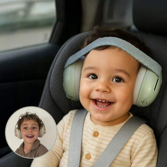 Zazu Fun Earplugs Hearing Protection for Infants & Toddlers 2 1 Green