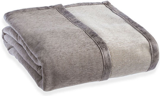 Nef-Nef Homeware New Tanger Ριχτάρι Πολυθρόνας Δύο 'Οψεων 180x180εκ. Ecru