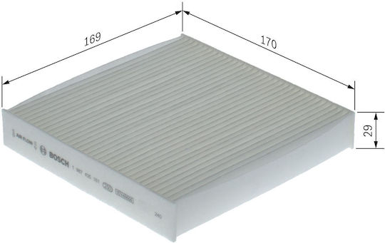 Bosch Cabin Air Filter 1 987 435 161