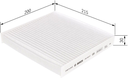 Cabin Air Filter Bosch 1 987 435 517