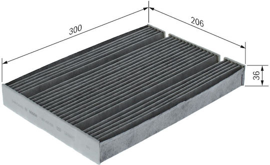 Bosch Auto Innenraumluftfilter 1 987 435 628