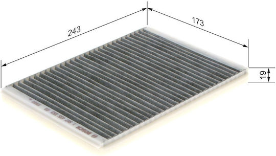 Cabin Air Filter Bosch 1 987 435 553