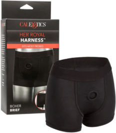Her Royal Harness Boxer Brief L Xl Black