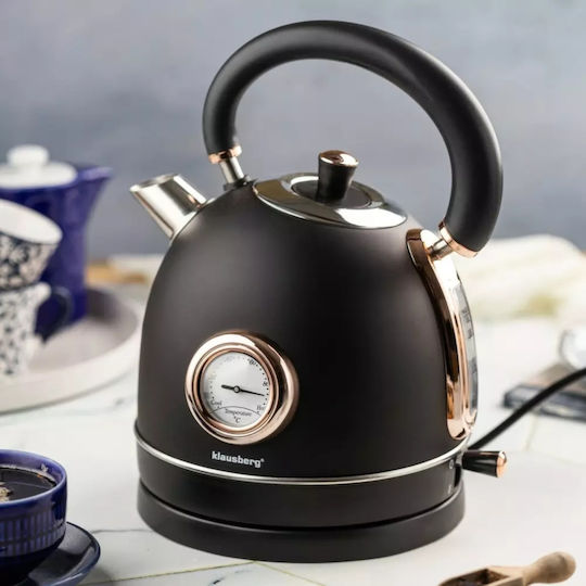 Klausberg Βραστήρας 1.8lt 1850W Μαύρος