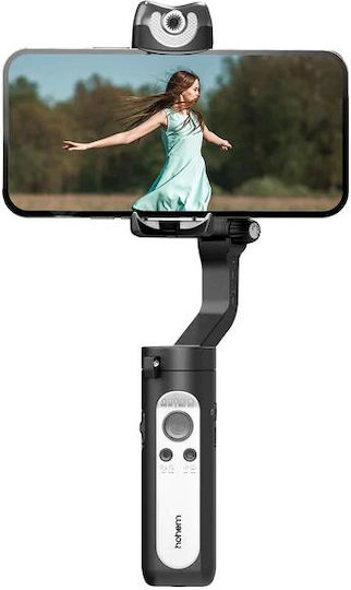 Hohem iSteady V2S Phone Gimbal with 3 Axis Stabilization and 9 Operating Hours Black