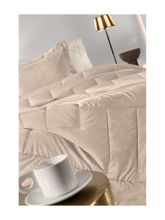 Guy Laroche Bettdecke Großes Doppelbett 250x240cm Scarlett Beige