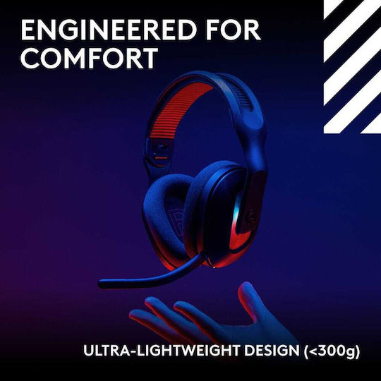 Logitech G Astro A20 X Ασύρματο Over Ear Gaming Headset με σύνδεση Bluetooth / USB for PC / XBOX
