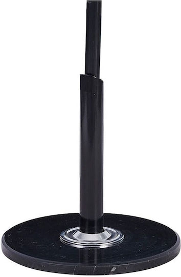 VenCore Metallic Coat Rack Black 37x37x171cm
