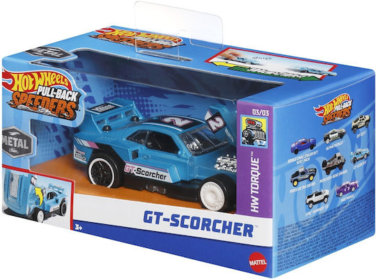 Hot Wheels Toy Car Pull Back