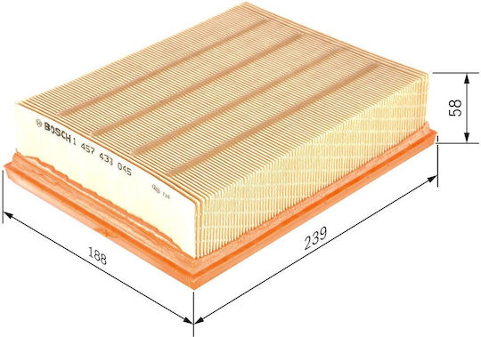 Bosch Air Filter 1 457 433 045