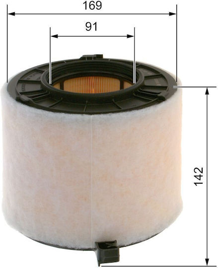 Bosch Auto Luftfilter F 026 400 677