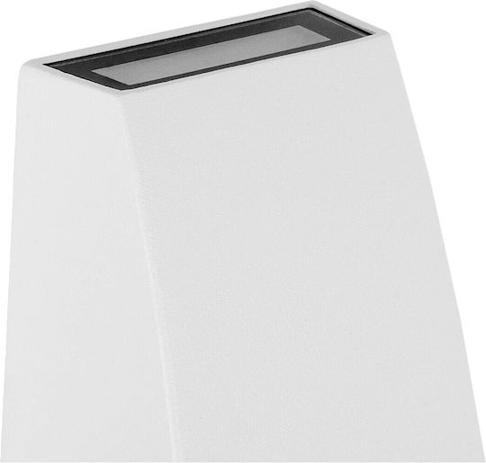 kelvo Kelvo Flux Wall-Mounted Outdoor Spot Light LED IP65 6W with Warm White Light 5x8.5x17εκ.
