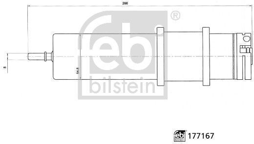 Fuel Filter Febi Bilstein 177167