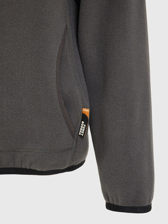 Herren Fleecejacke Grau