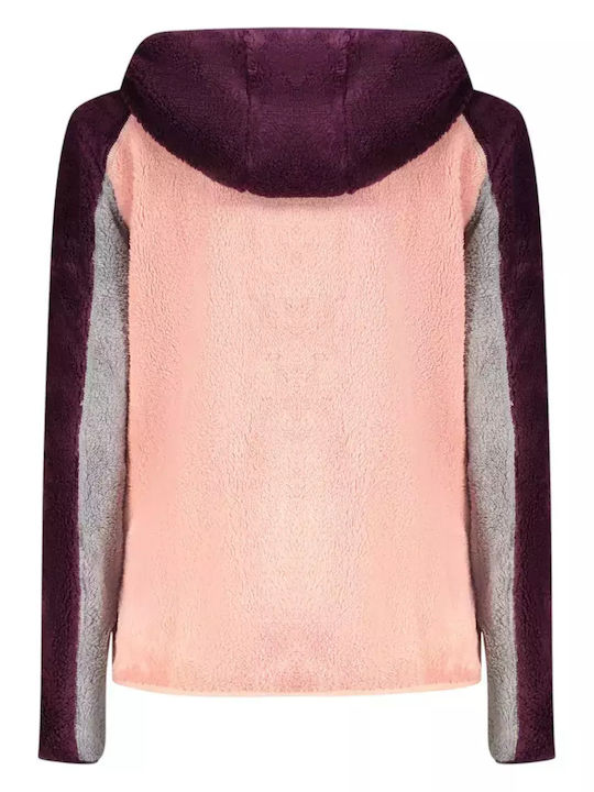 Fleece Damen Jacke Pink