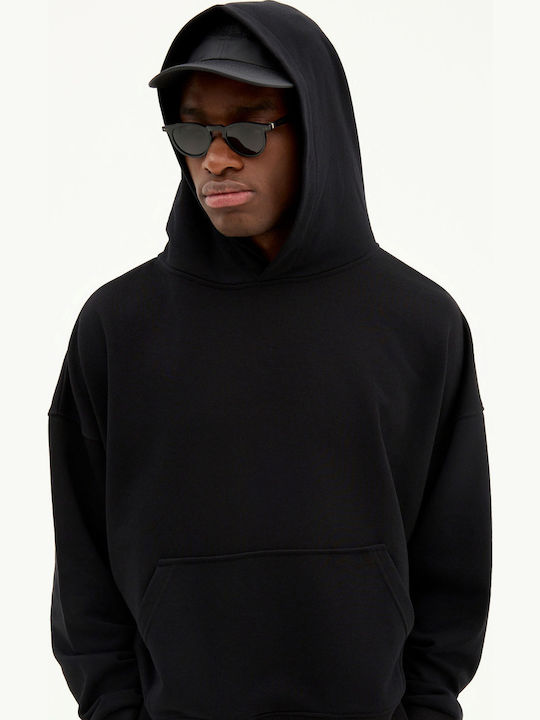 Sweatshirt with Hood Black