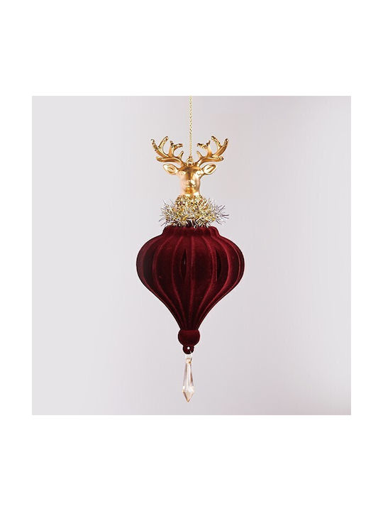 Träne Bordeaux Weihnachtsbaumschmuck