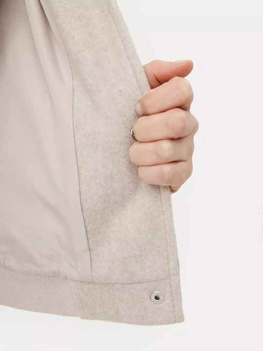 Γυναικείο Bomber Jacket Μπεζ
