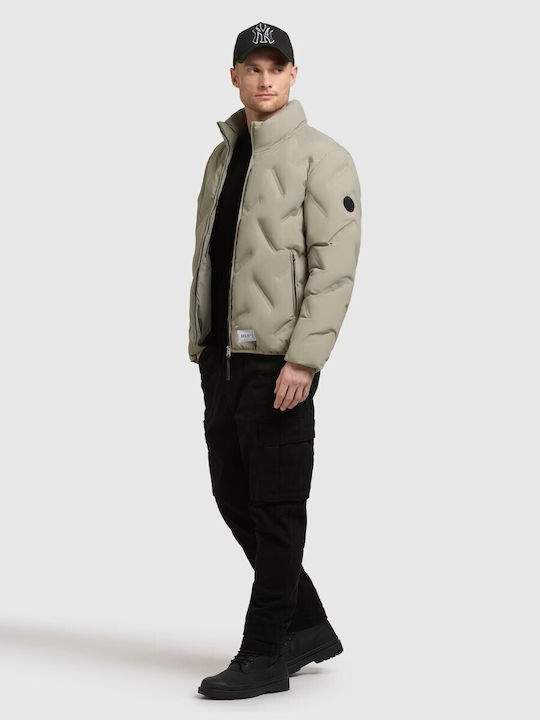 Μπουφάν Puffer Wit-grey