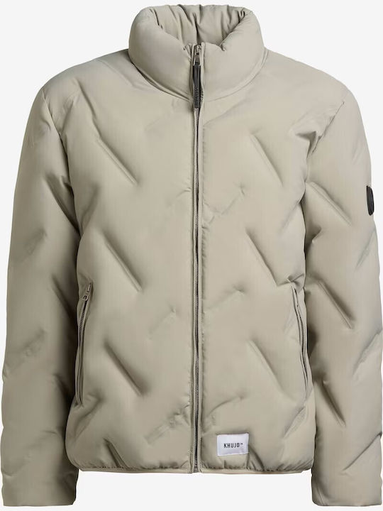 Μπουφάν Puffer Wit-grey