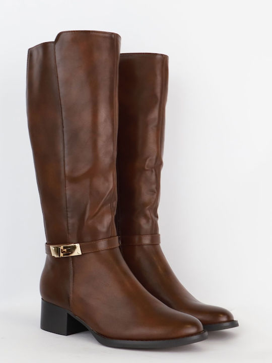 Damenstiefel Braun