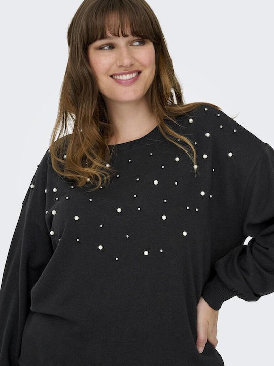 Long Women's Sweatshirt Black