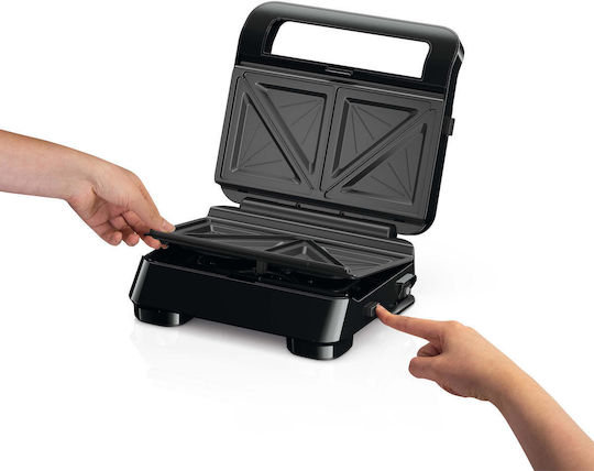 Braun Snack Maker 5 Сандвич тостер за 2 Сандвичи 800W Черна