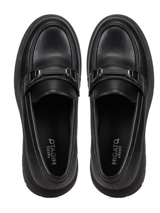 Γυναικεία Loafers σε Μαύρο Χρώμα
