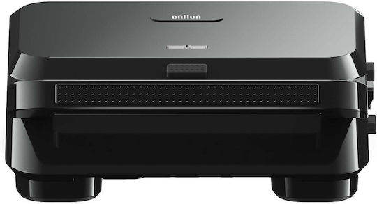 Braun Snack Maker 5 Сандвич тостер за 2 Сандвичи 800W Черна