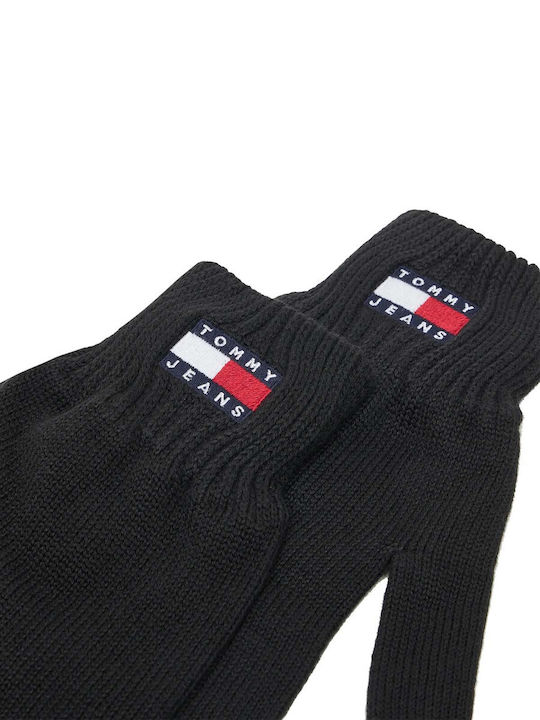 Unisex Knitted Gloves Black