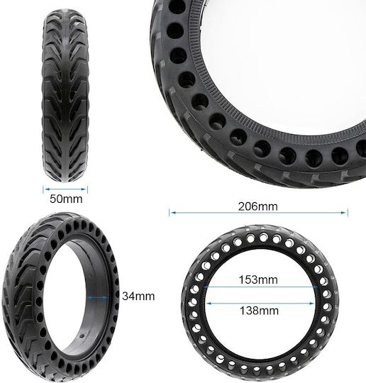 Ελαστικό Solid Honeycomb 8.5x2-6.1/b34 Nedong