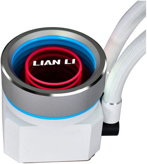 Lian Li Galahad II Trinity Performance Water Cooling AIO CPU With 3 White 120mm Fans