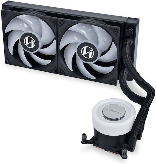 Lian Li GA II Lite RGB 240 Water Cooling System AIO CPU with 2 Fan 120mm