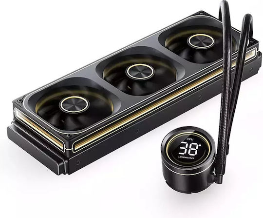 Jonsbo TH-360 Υδρόψυξη AIO CPU με 3 Ανεμιστήρες 120mm και RGB Φωτισμό
