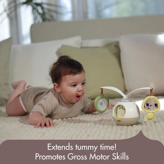 Tiny Love 2-in-1 Tummy Time Musical Mobile 360° Rotatable Baby Mobile Music & Light 0+ Months Stroller Mobile Electric Music Mobile Babies 3 Music & Sound Modes Boho Chic