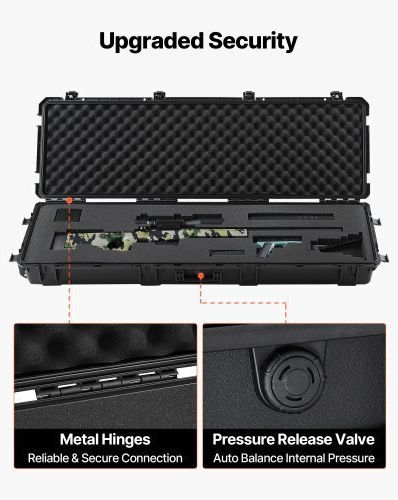 Vevor Black Weapon Case 132cm