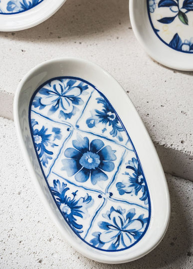 Hermia Serving Platter Oval White 21x12cm
