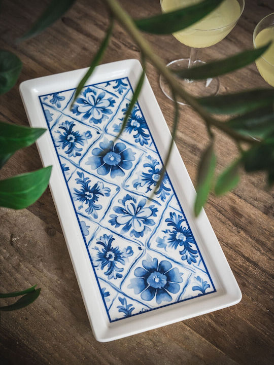 Hermia Serving Platter Rectangular White 35x16cm