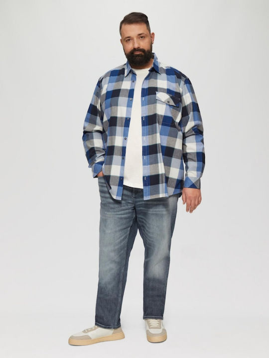 Casby Herren Jeanshose Elastisch Blue