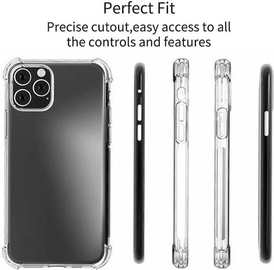Silikon Handyhülle Sonique Armor Klar Anti-Schock Motorola Edge 60 Pro 5G Transparent