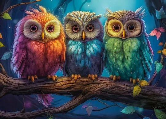 Castorland Three Little Owls Παζλ 260 Κομματια B-27651