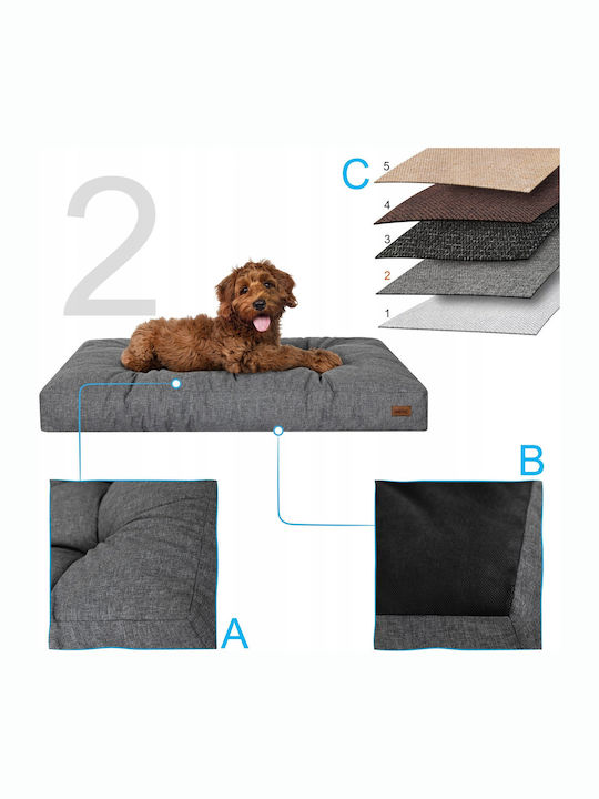 Hobbydog Matratze für Hunde Gray 130cm.