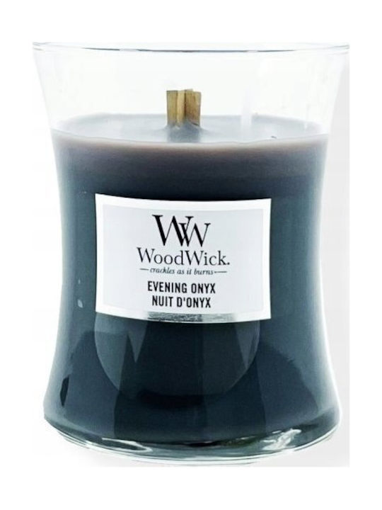 WoodWick Scented Candle with Scent Evening Onyx 275gr 1pcs