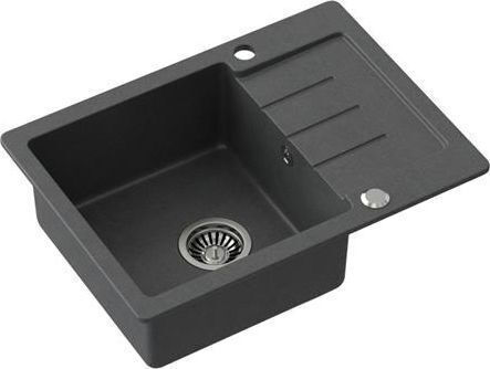 Steiner Johnny Ένθετος Inox με Μπαταρία Μ60xΠ44cm Granite Black