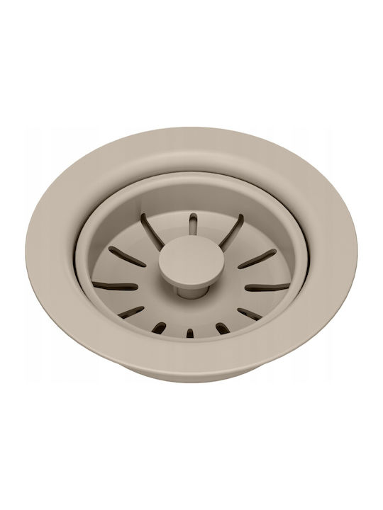 GraniteQ Drop-In Chiuvetă din Granit Sintetic L60xW45cm Gri