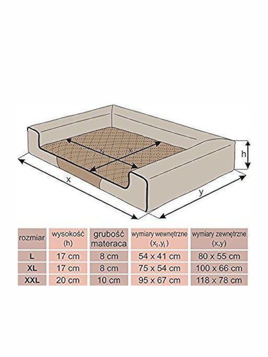 Hobbydog Mattress Dog Round Red
