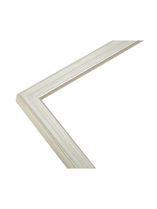 Deknudt S41jd1 Holzrahmen mit Silbernem Rahmen